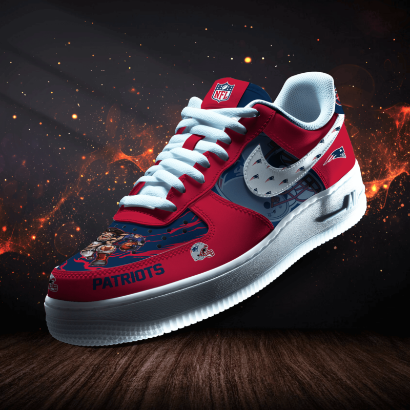 New England Patriots | New Collection Trending Air Force 1 Mascot-1000000533897537