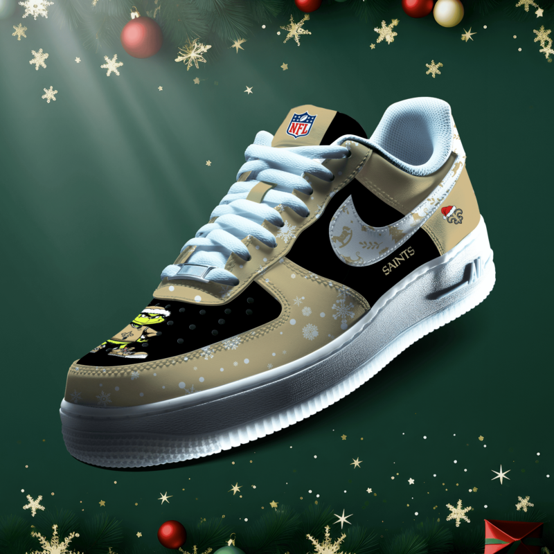 New Orleans Saints | New Air Force 1 Collection - Christmas-1000000539657861
