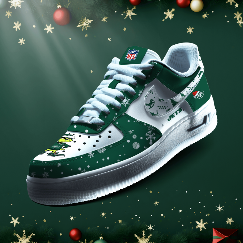 New York Jets | New Air Force 1 Collection - Christmas-1000000539657856