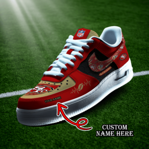 San Francisco 49ers | Air Force 1 HeartBeat Ball Trending-1000000535351059