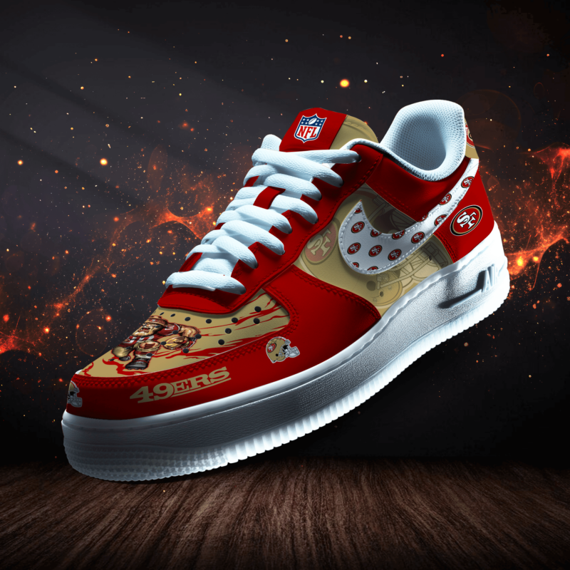 San Francisco 49ers | New Collection Trending Air Force 1 Mascot-1000000533897543
