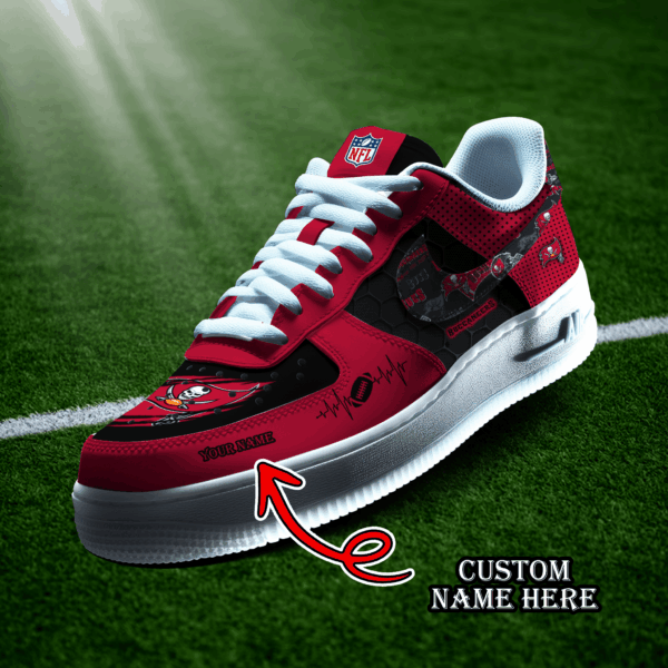 Tampa Bay Buccaneers | Air Force 1 HeartBeat Ball Trending-1000000535351074