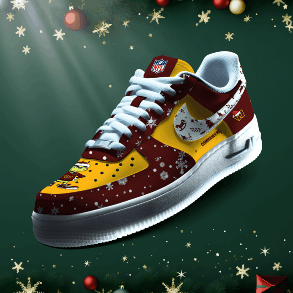 Washington Commanders | New Air Force 1 Collection - Christmas-1000000539657875