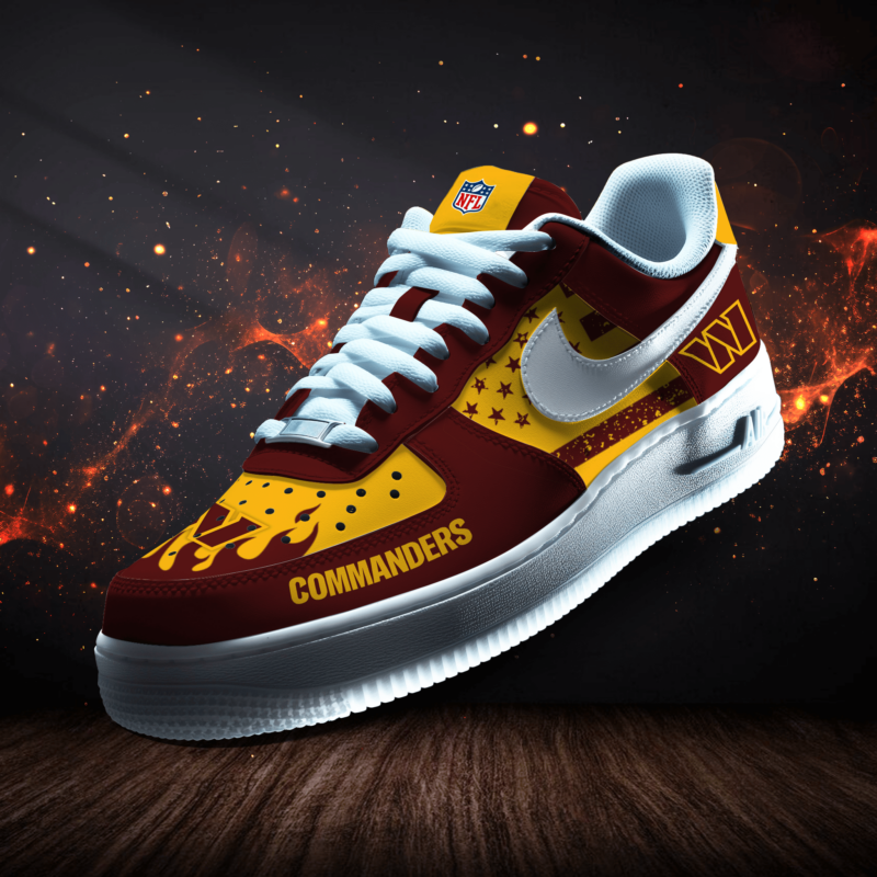 Washington Commanders | New Collection Trending Air Force 1 Personalized-1000000529684933