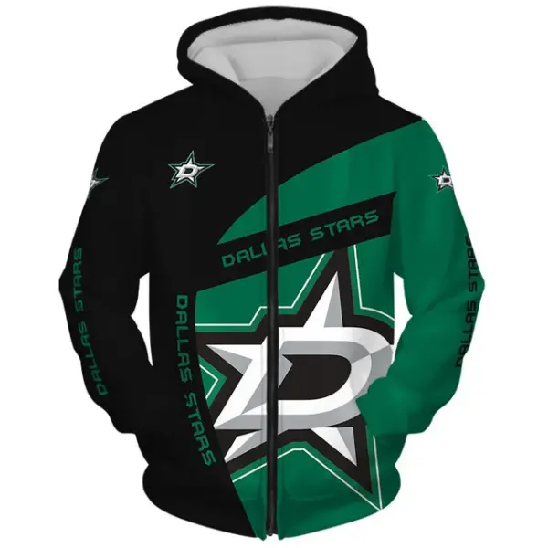 Dallas Stars 2023 New 3D Graphic Hoodie