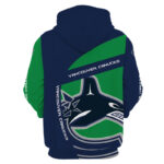 Vancouver Canucks 2023 New 3D Graphic Hoodie