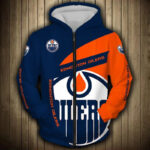Edmonton Oilers 2023 New 3D Graphic Hoodie