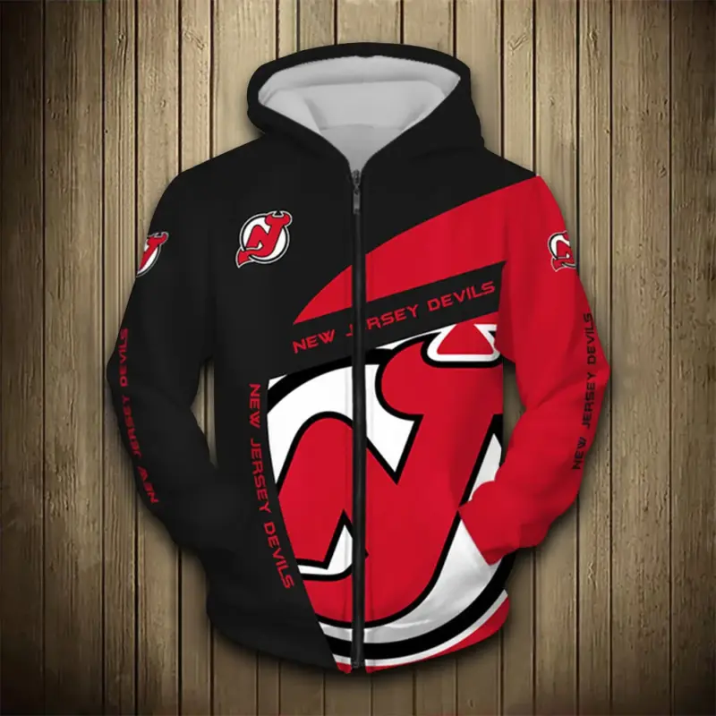 New Jersey Devils 2023 New 3D Graphic Hoodie