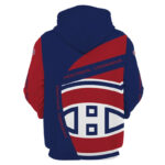 Montreal Canadiens 2023 New 3D Graphic Hoodie