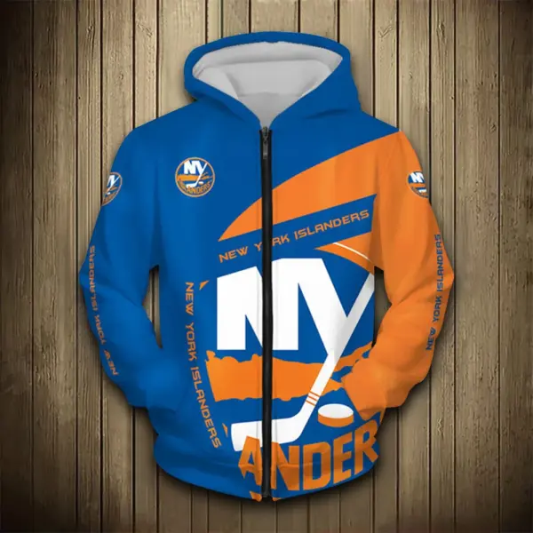 New York Islanders 2023 New 3D Graphic Hoodie