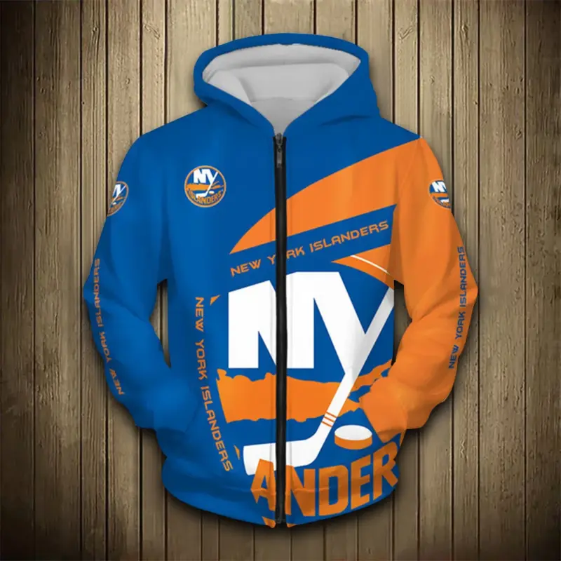 New York Islanders 2023 New 3D Graphic Hoodie