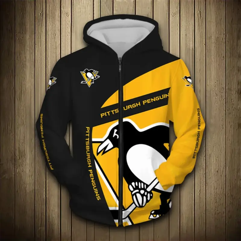 Pittsburgh Penguins 2023 New 3D Graphic Hoodie
