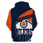 Edmonton Oilers 2023 New 3D Graphic Hoodie