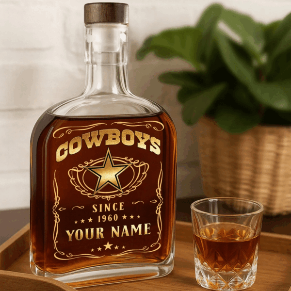 HQK Whiskey Bottle
