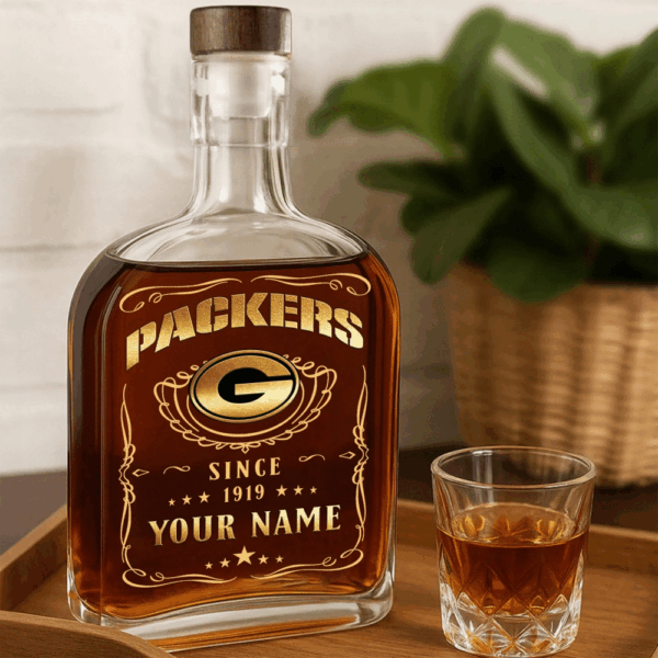 QYM Whiskey Bottle