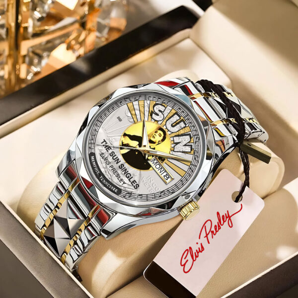 Elvis Presley - Stainless Steel Watch (Design #119)