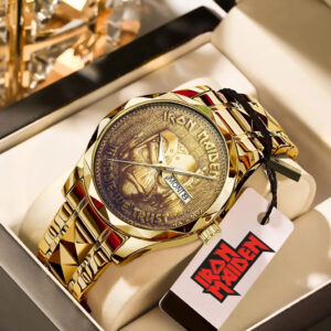 Iron Maiden Alloy Luxury Quartz Watch – MAITM 11934