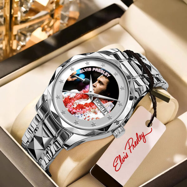 Elvis Presley - Stainless Steel Watch (Design #116)