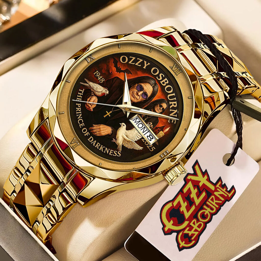 Black Sabbath x Ozzy Osbourne Alloy Luxury Quartz Watch – HOATT 11977