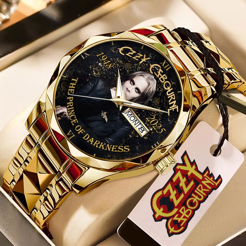 Black Sabbath x Ozzy Osbourne Alloy Luxury Quartz Watch – HOATT 11983