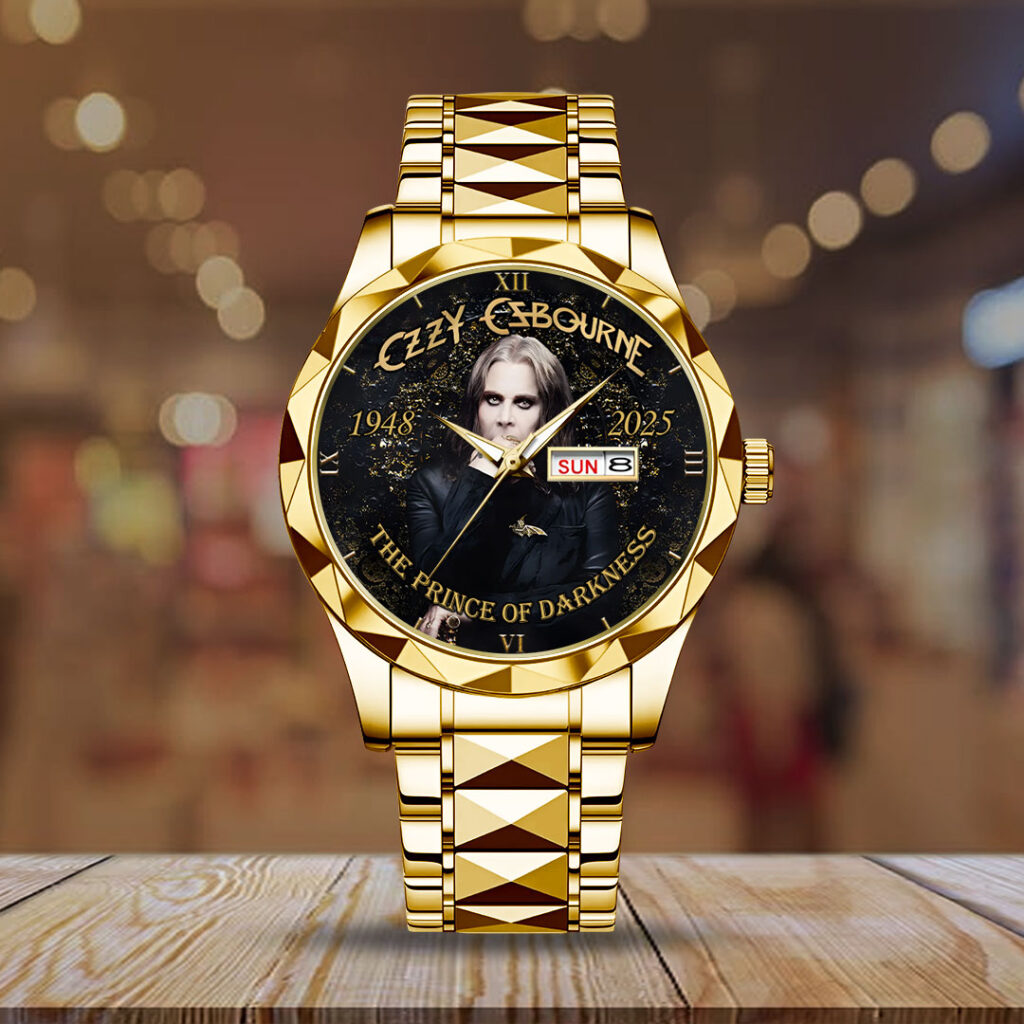 Black Sabbath x Ozzy Osbourne Alloy Luxury Quartz Watch – HOATT 11983 - Image 3