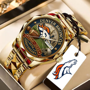 Denver Broncos 65th Anniversary 2025 Alloy Luxury Quartz Watch – TANTN16140