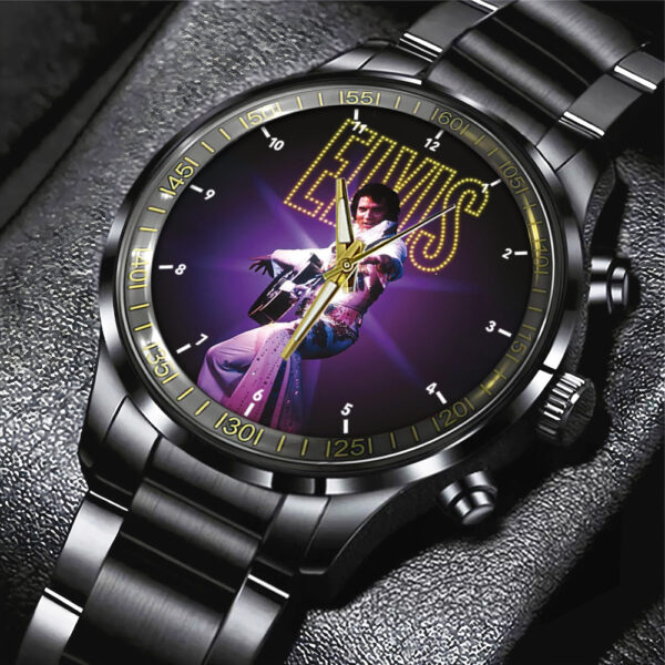 Elvis Presley - Stainless Steel Watch (Design #70)