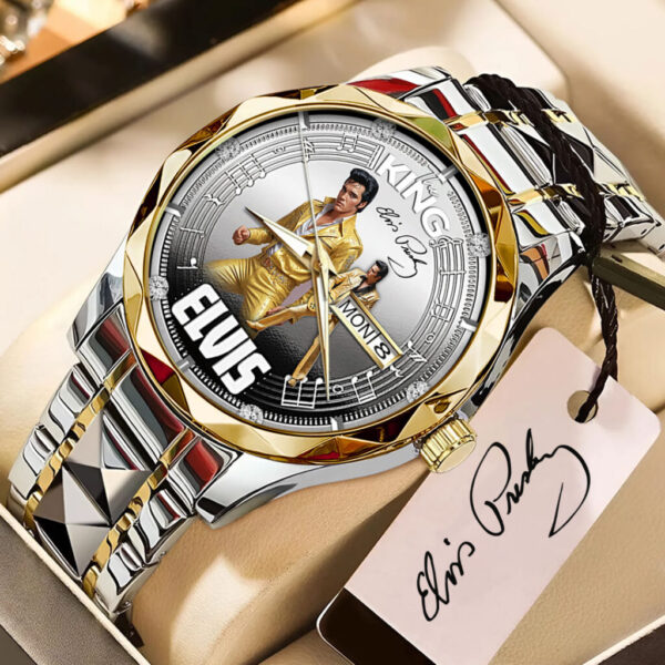 Elvis Presley - Stainless Steel Watch (Design #165)