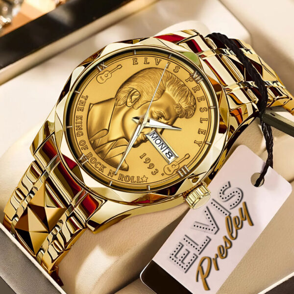 Elvis Presley - Stainless Steel Watch (Design #168)