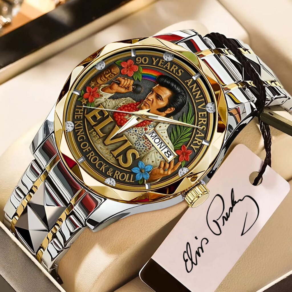 Elvis Presley - Stainless Steel Watch (Design #167)