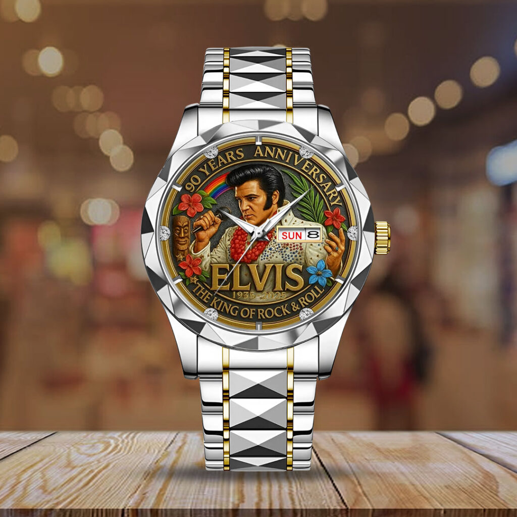 Elvis Presley - Stainless Steel Watch (Design #167) - Image 2