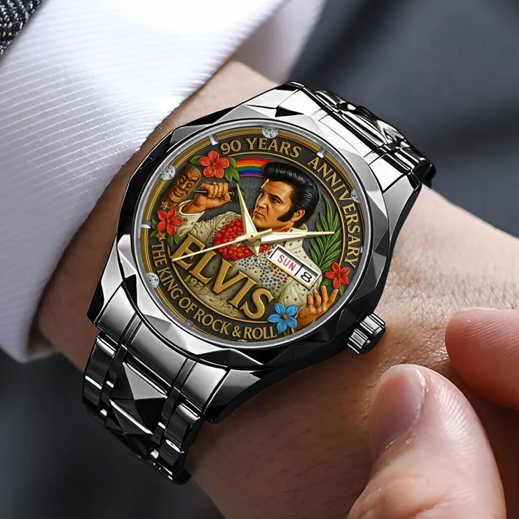Elvis Presley - Stainless Steel Watch (Design #167) - Image 3