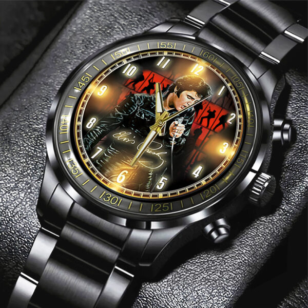 Elvis Presley - Stainless Steel Watch (Design #124)