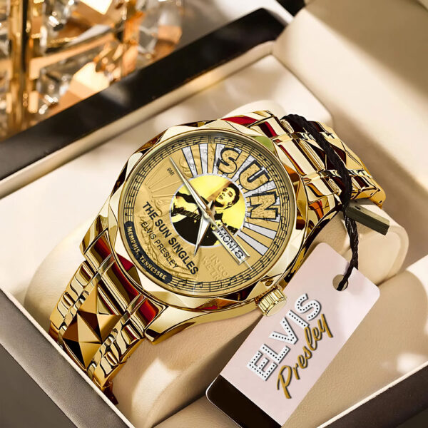 Elvis Presley - Stainless Steel Watch (Design #118)