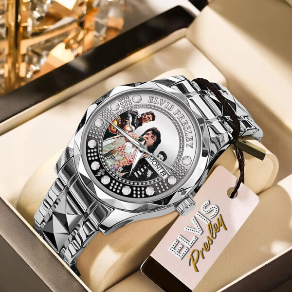 Elvis Presley - Stainless Steel Watch (Design #115)