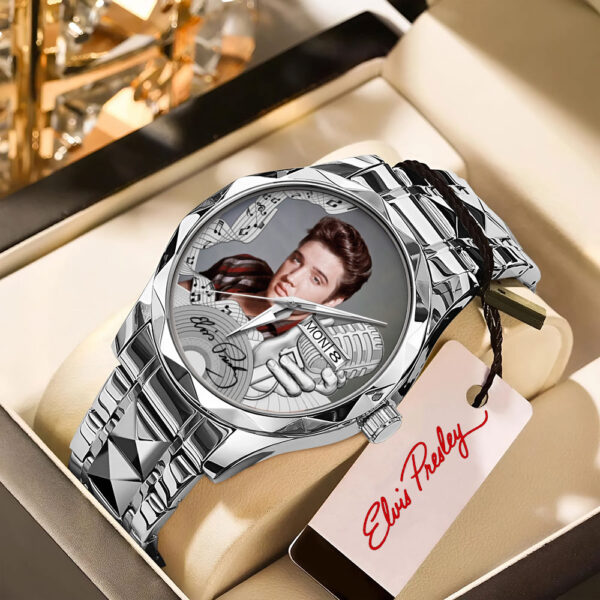 Elvis Presley - Stainless Steel Watch (Design #117)