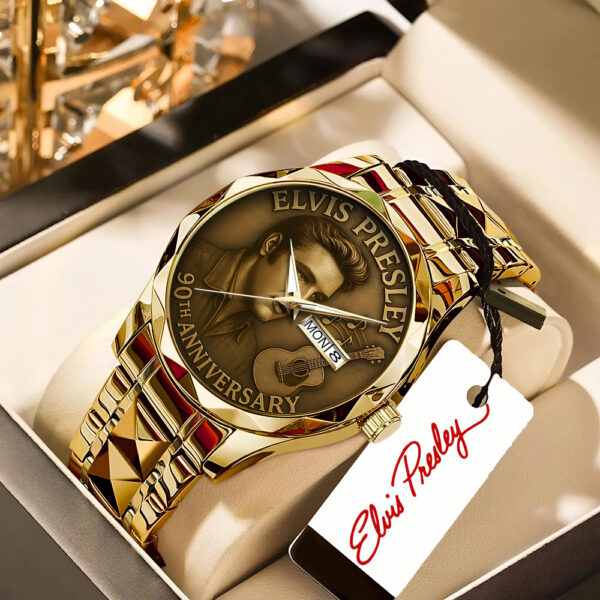 Elvis Presley - Stainless Steel Watch (Design #149)