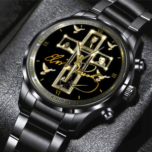 Elvis Presley Black Stainless Steel Watch – GNE 1899