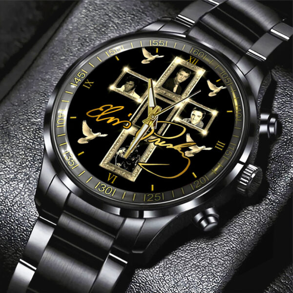 Elvis Presley - Stainless Steel Watch (Design #17)