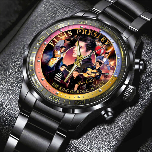 Elvis Presley - Stainless Steel Watch (Design #18)