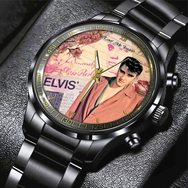 Elvis Presley - Stainless Steel Watch (Design #26)