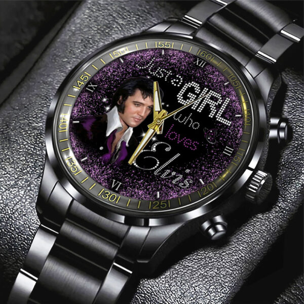 Elvis Presley - Stainless Steel Watch (Design #92)