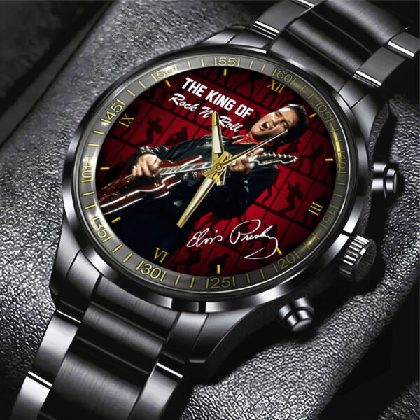Elvis Presley - Stainless Steel Watch (Design #93)