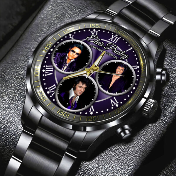 Elvis Presley - Stainless Steel Watch (Design #98)