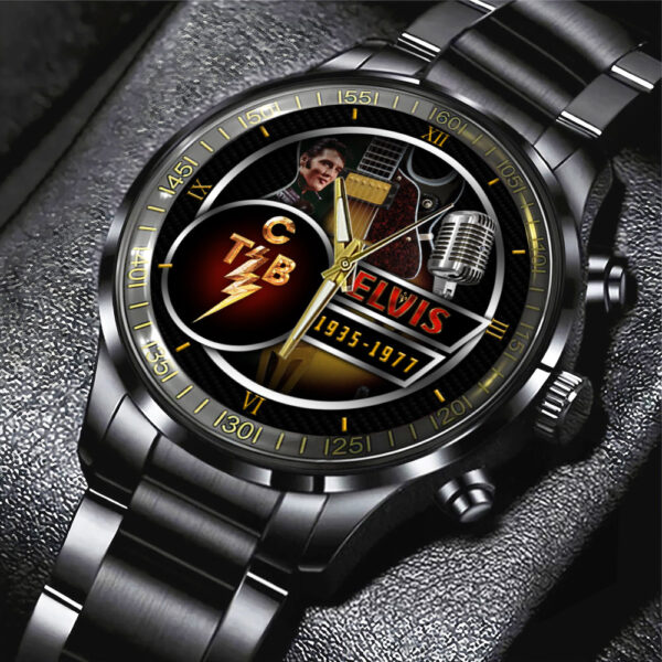 Elvis Presley - Stainless Steel Watch (Design #103)