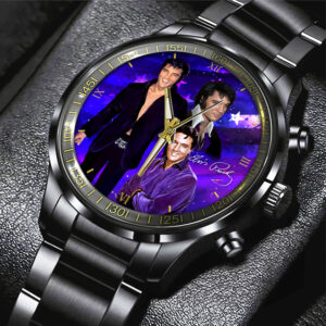 Elvis Presley Black Stainless Steel Watch – HOATT 9791