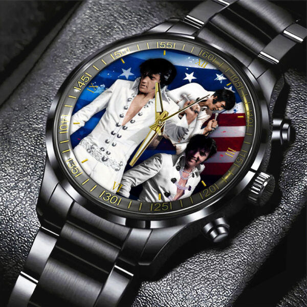 Elvis Presley - Stainless Steel Watch (Design #111)
