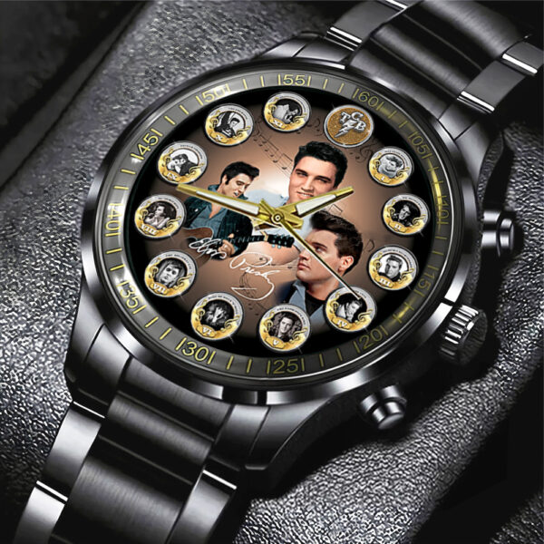 Elvis Presley - Stainless Steel Watch (Design #121)