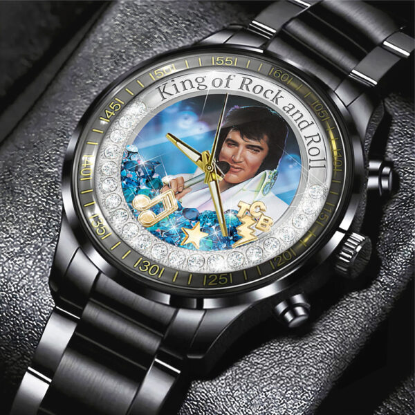 Elvis Presley - Stainless Steel Watch (Design #125)