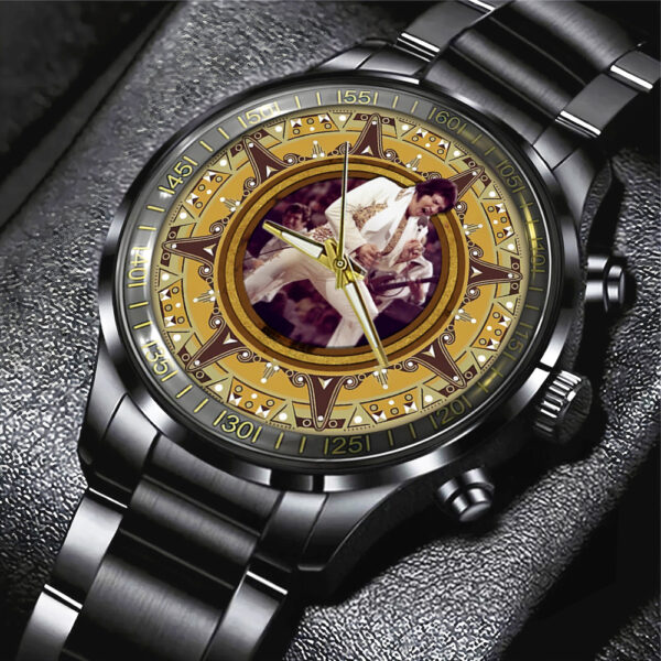 Elvis Presley - Stainless Steel Watch (Design #127)